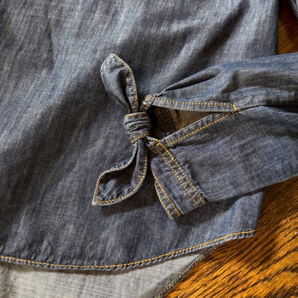 Denim Blouse - Picture 3 of 6